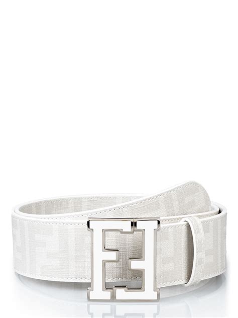 white fendi monster belt|genuine fendi belt.